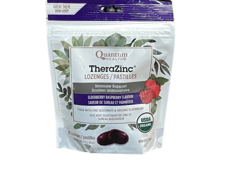 Quantum TheraZinc Elderberry Raspberry Loz (18 ct) Cheap