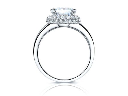 Embrace Halo Diamond Ring Supply