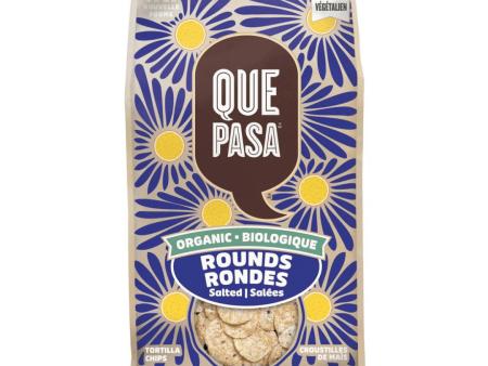 Que Pasa Organic Round Tortilla Chips - Salted (300g) Cheap