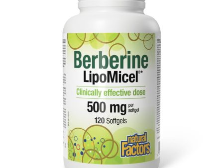 Natural Factors Lipomicel Berberine (120 Sgels) Cheap