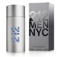 212 3.4 oz EDT for men For Discount