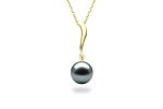 Wave Black Pearl Pendant Online Sale