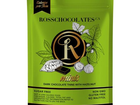 Ross Chocolates - Dark Chocolate Minis with Hazelnuts (85g) Online Hot Sale