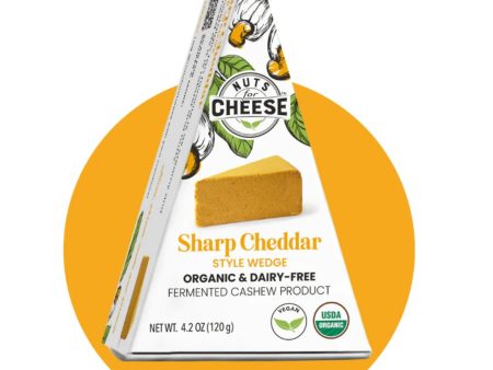 Nuts for Cheese Sharp Cheddar-Style (120g) Supply