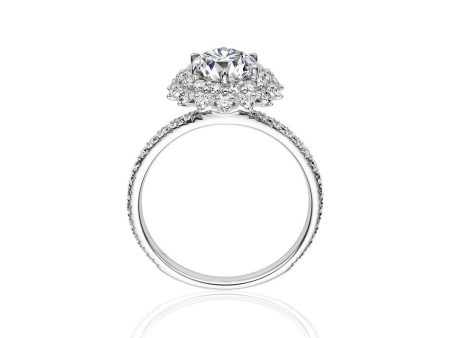 Bouquet  Pave Diamond Ring Online