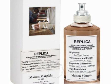 Replica Coffee Break 3.4 oz EDT for unisex Cheap