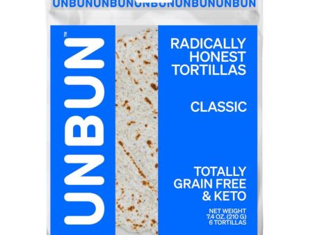 Unbun Tortillas (210g) Supply