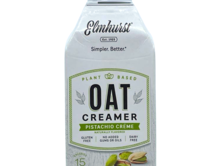 Elmhurst Oat Creamer - Pistachio Creme (473ml) Online Hot Sale