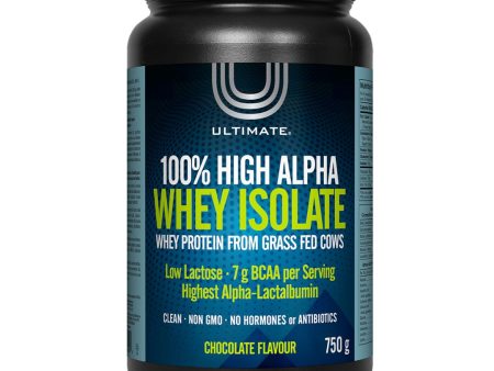 Ultimate High Alpha Whey Isolate - Chocolate Online Hot Sale