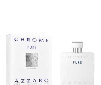 Azzaro Chrome Pure 3.4 oz EDT for men Online Sale