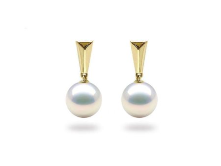 Baguette Freshwater Pearl Earrings Discount