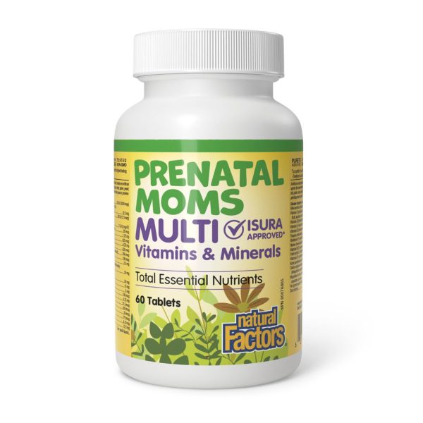 Natural Factors Prenatal Moms Multi (60 Tabs) Fashion