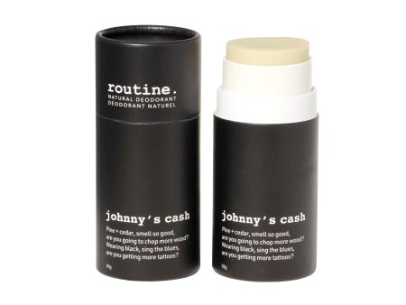 Routine Deodorant Stick - Johnny s Cash (50g) Hot on Sale