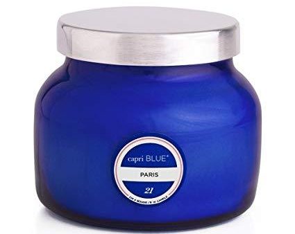 Petite Blue Jar Paris 8 oz candle Online