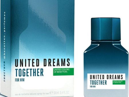 Benetton Colors United Dreams Together for him 3.4 oz EDT For Cheap