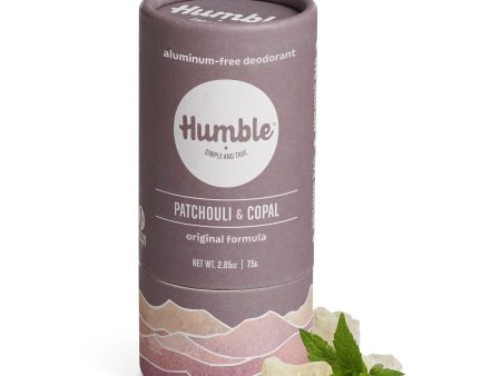 Humble Brands Deodorant - Patchouli & Copal (75g) Hot on Sale