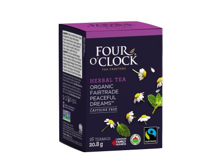 Four O Clock Tea - Peaceful Dreams (16ct) Online Hot Sale