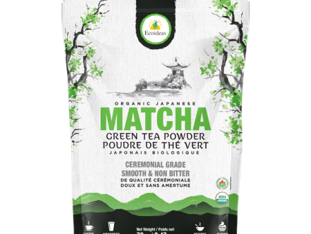 Ecoideas Organic Matcha Green Tea Powder (70g) Hot on Sale