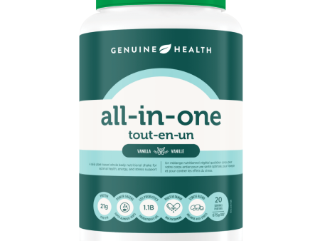 Genuine Health All-In-One - Vanilla (675g) Discount