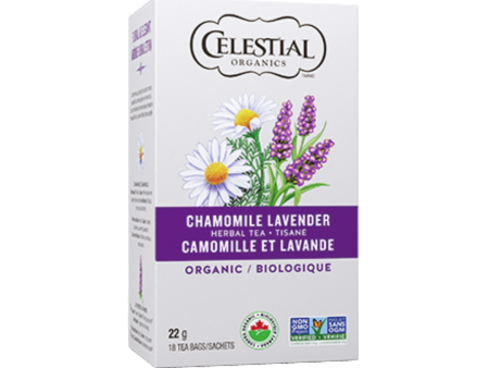 Celestial Organics Chamomile Lavender Tea (18 Bags) Discount