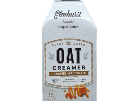 Elmhurst Oat Creamer - Caramel Macchiato (473ml) Fashion