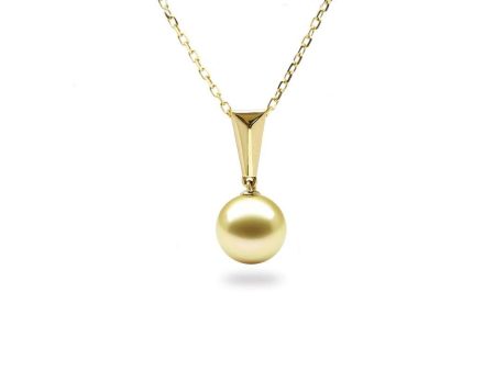 Baguette South Sea Gold Pearl Pendant For Discount