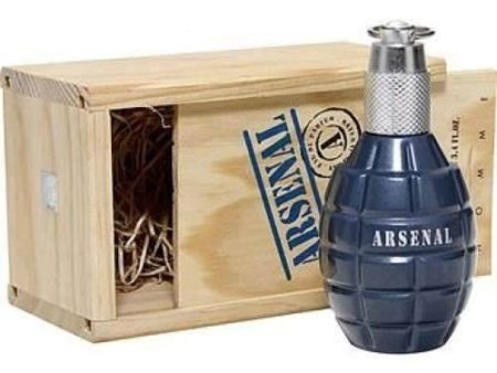 Arsenal Blue 3.4 oz EDP for men Online now