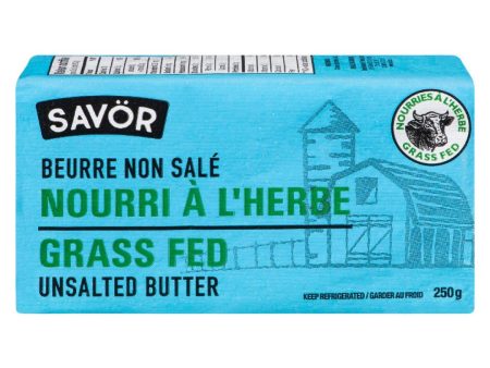 Savor Grassfed Butter - Unsalted (250g) Hot on Sale