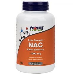 NOW Extra Strength NAC 1000mg (120tabs) Fashion