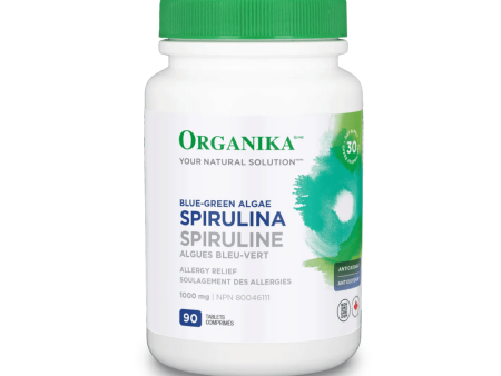 Organika Spirulina 1000mg Tablets (90 Tabs) For Cheap