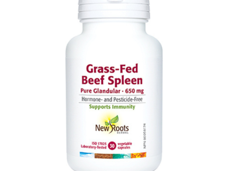 New Roots Grass-Fed Beef Spleen (30 VCaps) Discount