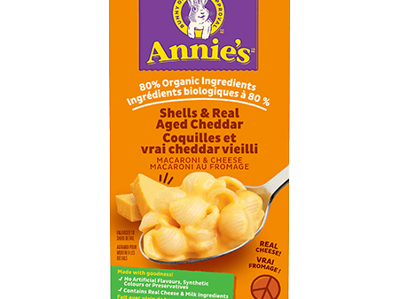 Annie s Homegrown Shells & Real Aged Cheddar (170g) Online Hot Sale