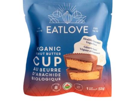 EatLove Organic Peanut Butter Cup (52g) on Sale