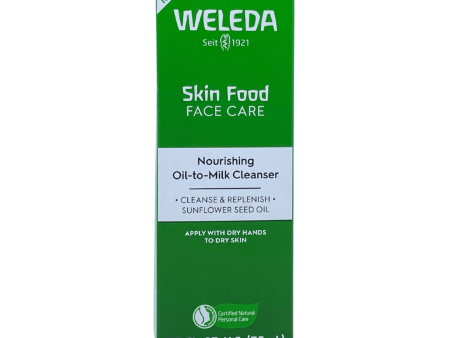 Weleda Skin Food Oil-to-Milk Cleanser (75ml) on Sale