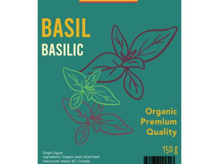 Alchemy Taste Organic Basil Leaf (150g) Hot on Sale