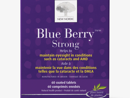 New Nordic Blueberry Strong (60 tablets) For Cheap