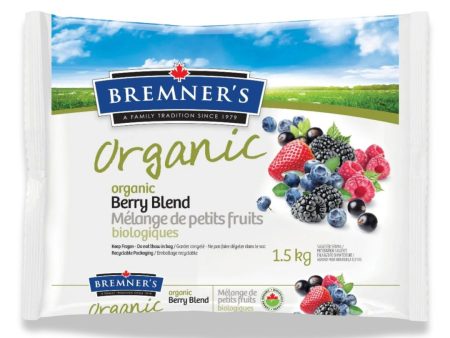 Bremner s Frozen Organic Berry Blend (1.5kg) Discount