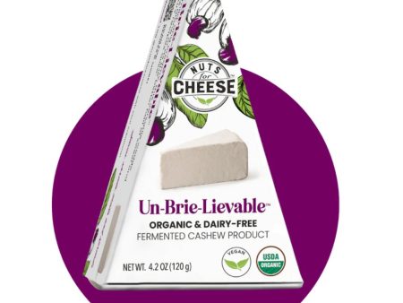 Nuts for Cheese Un-Brie-lievable (120g) For Discount