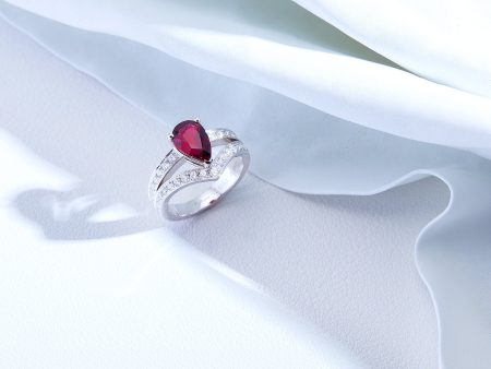 Triomphe Ruby Ring For Discount