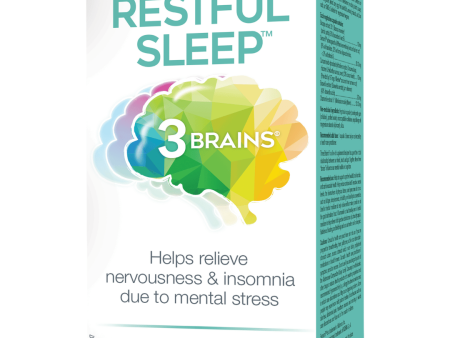 3 Brains Restful Sleep (90 VCaps) Online Hot Sale