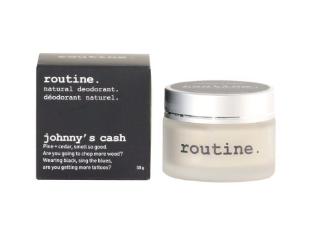 Routine Natural Deodorant - Johnny s Cash (58g) Fashion