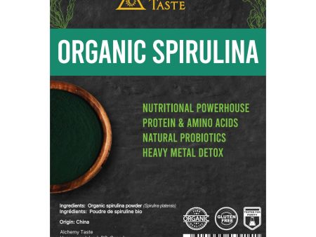 Alchemy Taste Organic Spirulina Powder (150g) on Sale