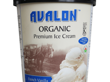 Avalon Organic Ice Cream - French Vanilla (946ml) Online now