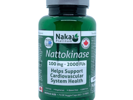 Naka Nattokinase 100mg (75 DRVCaps) Online