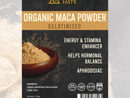 Alchemy Taste Organic Gelatinized Maca Powder (454g) For Cheap