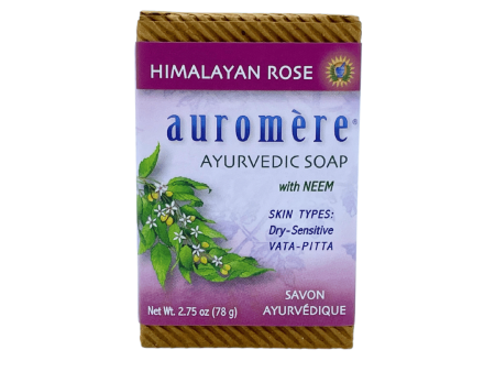 Auromere Soap - Himalayan Rose (78g) For Discount