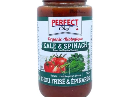 Perfect Chef Pasta Sauce - Kale & Spinach (740ml) Hot on Sale