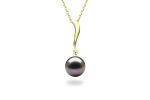 Wave Black Pearl Pendant Online Sale