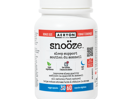 Aeryon Wellness Snooze Sleep Support (60 VCaps) Fashion