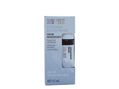 Aura Cacia Roll-On - Peppermint (9.2ml) on Sale